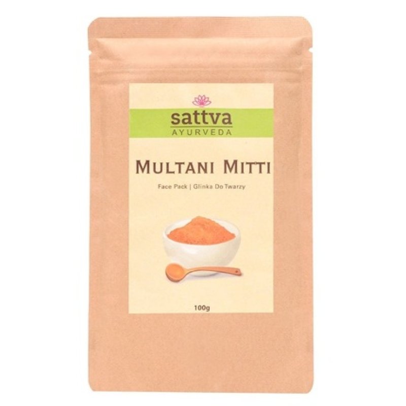 Sattava Multani Mitti Cosmetic Clay For Face 100g