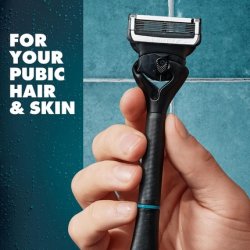 Gillette Body and Intimate Razor for Men - Gentle and Easy