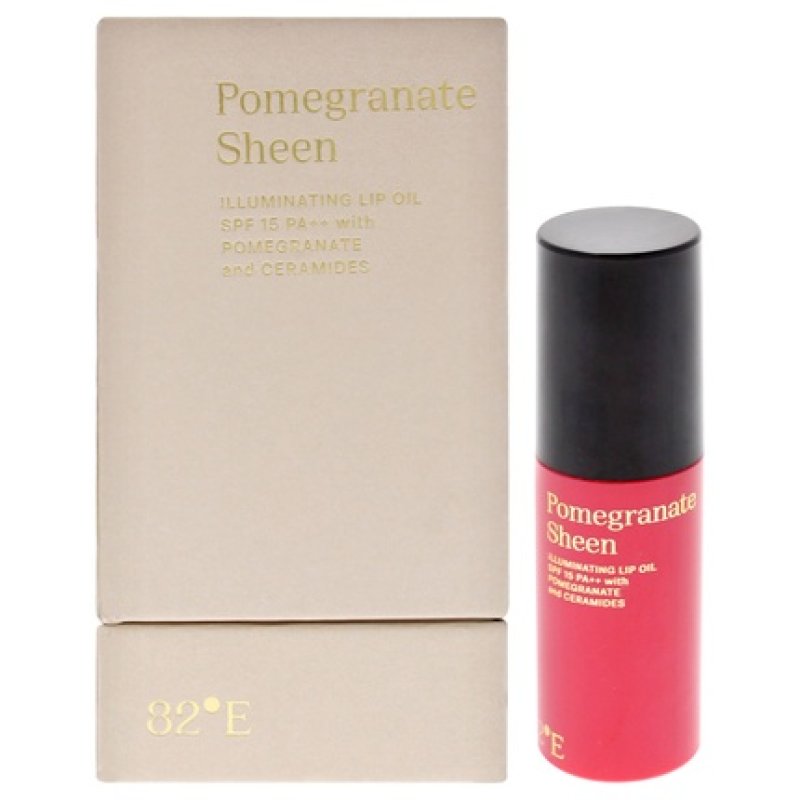 82east By Deepika Padukone Pomegranate Sheen Illuminating Lip Oil Spf 15 Pa Plus 02 Oz