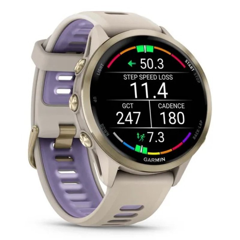 Garmin Forerunner 970 3,56 cm (1.4") AMOLED Numérique 454 x 454 pixels Écran tactile Gris Wifi GPS (satellite)