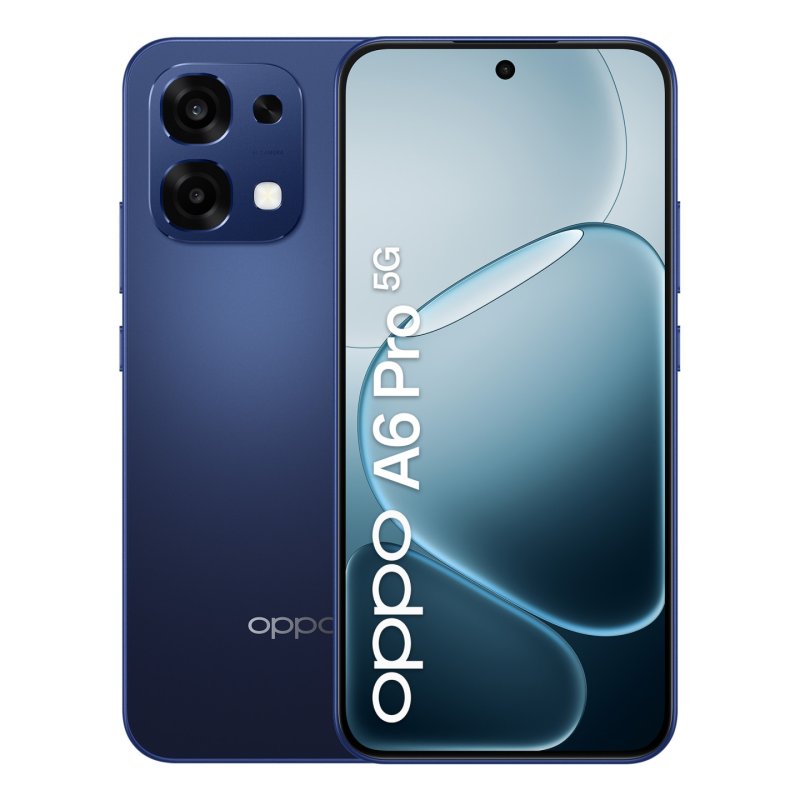 OPPO A6 Pro 5G 16.7 cm (6.57") Dual SIM Android 15 USB Type-C 8 GB 256 GB 6500 mAh Blue