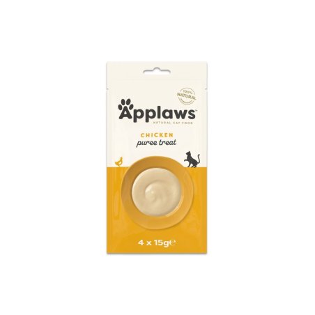 Applaws - Pure chicken cat snack - 4 x 15 gram