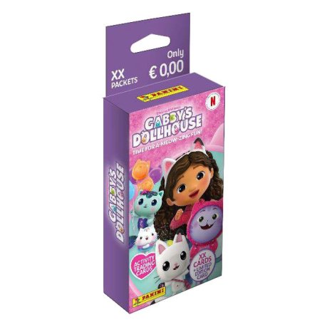 Gabby's Dollhouse: Time for a Meow-Zing fun Sticker Collection Eco-Blister *German Version*