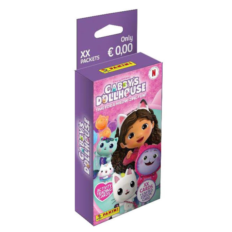 Gabby's Dollhouse: Time for a Meow-Zing fun Sticker Collection Eco-Blister *German Version*