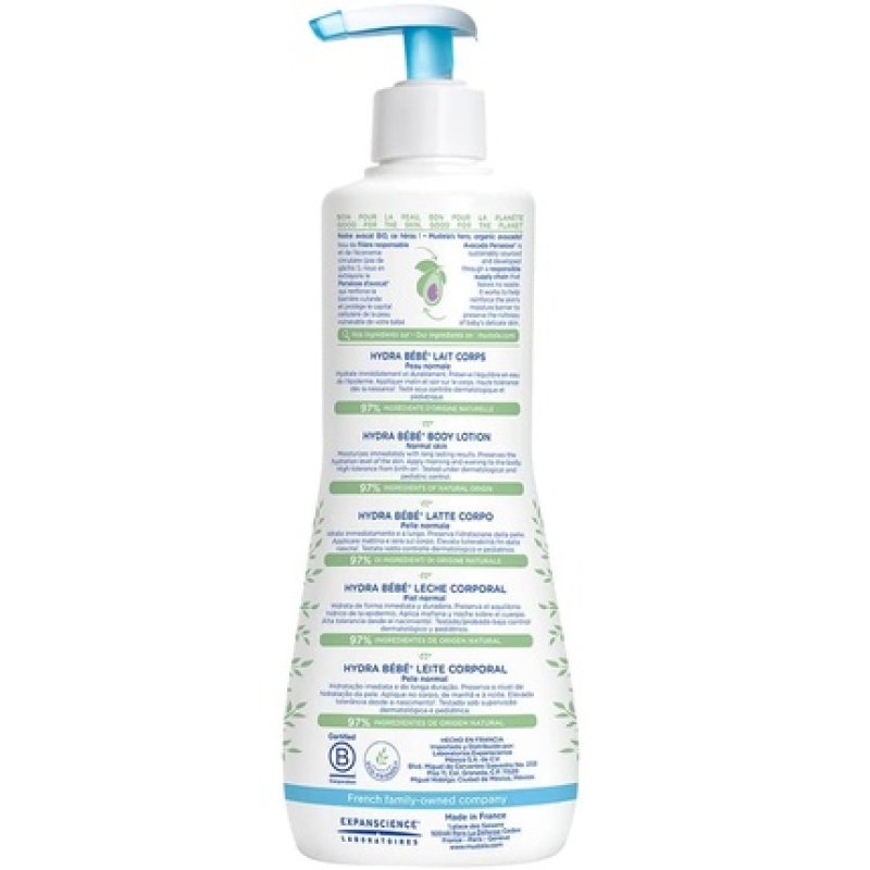 Mustela PN Hydra Bebe Body Milk 500ml