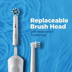 Oral-B Vitality 100 CrossAction Adult Rotating-oscillating toothbrush White