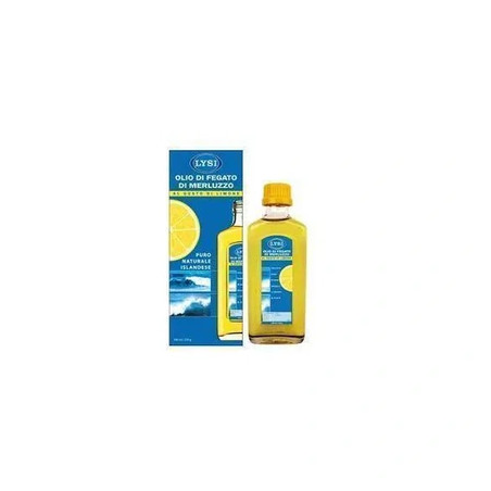 Lysi Italy Snc Di Sirbu Marina Cod Liver Oil With Lemon 240 Milliliters