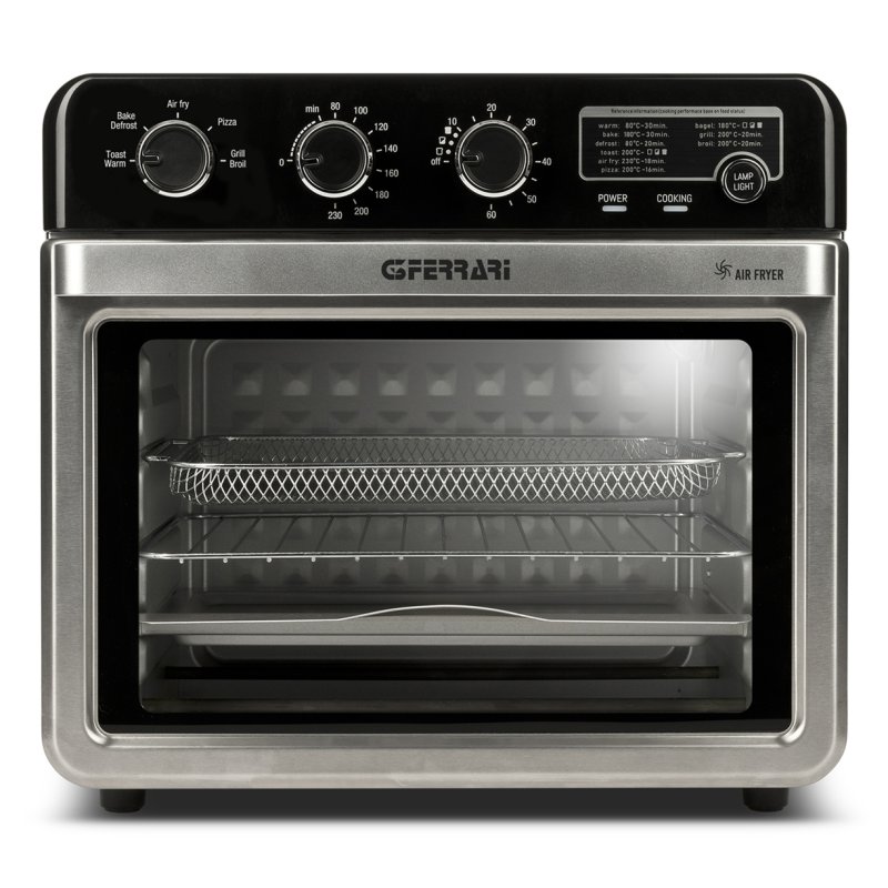 G3 Ferrari G1022100 fryer Single 32 L Stand-alone 2000 W Hot air fryer Black, Stainless steel