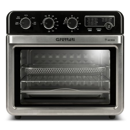 G3 Ferrari G1022100 friteuse Unique 32 L Autonome 2000 W Friteuse d’air chaud Noir, Acier inoxydable