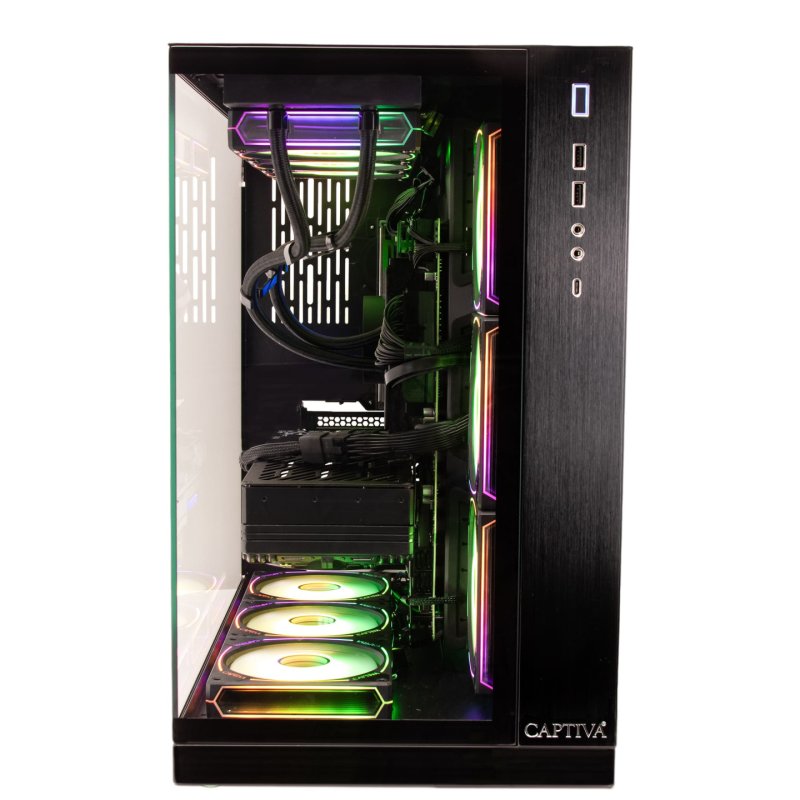 CAPTIVA Highend Gaming R90-330 AMD Ryzen™ 9 9900X3D 64 GB DDR5-SDRAM 2 TB SSD NVIDIA GeForce RTX 5080 Windows 11 Home
