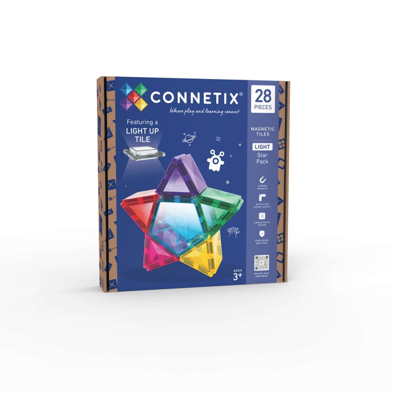 Connetix - Light Star Pack - 28 pc (CT-L-00028-ST)