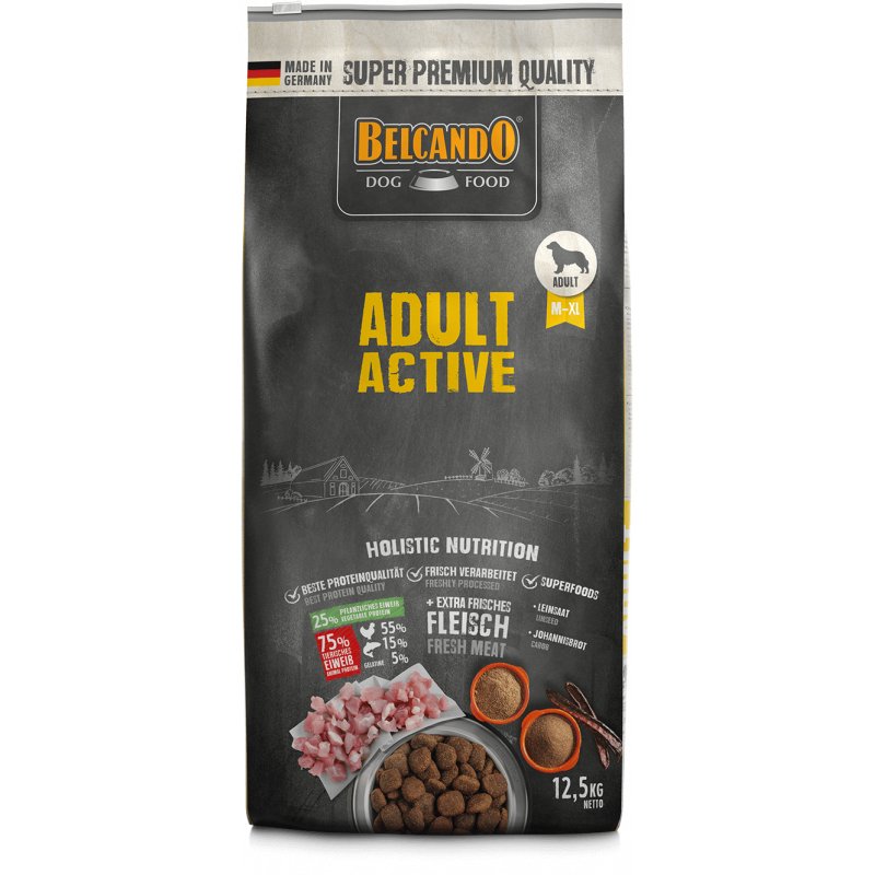Belcando Adult Active 12,5 kg Adulte