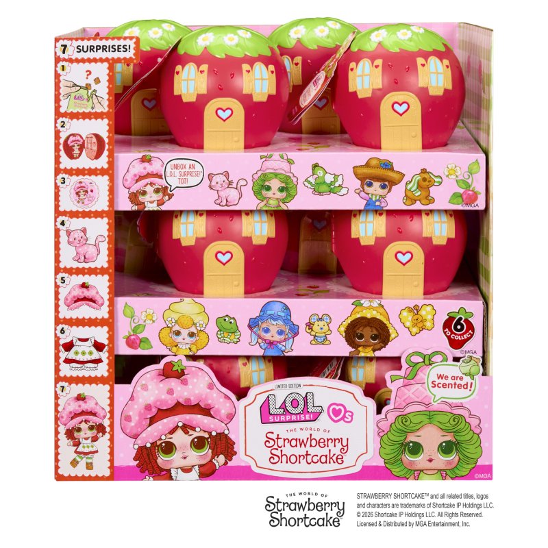 L.O.L. Surprise! Loves Strawberry Shortcake Tots