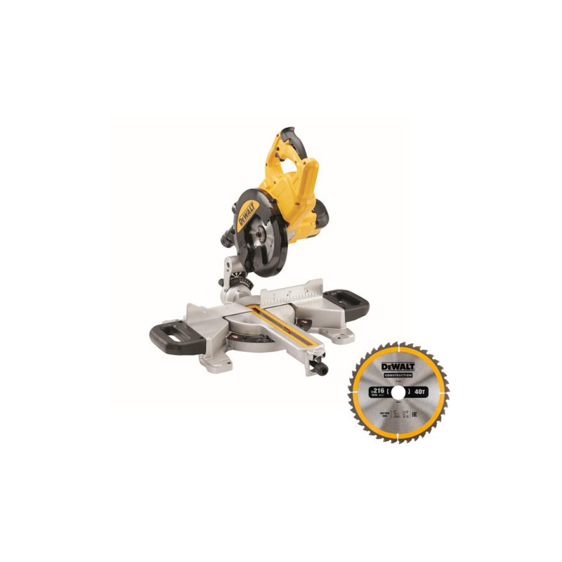 DEWALT DWS773EXB-QS 216mm Mitre Saw