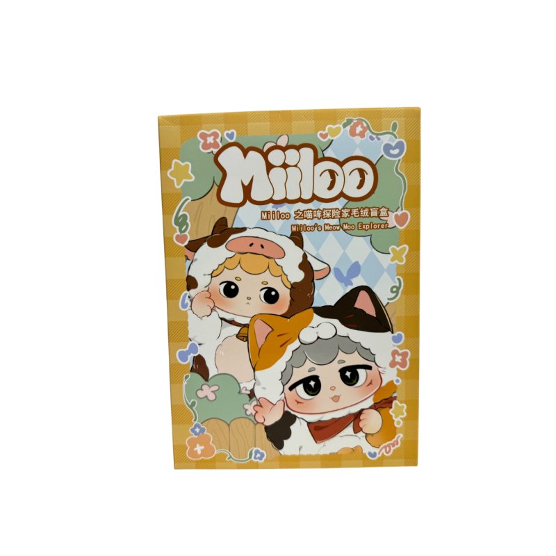 Miiloo - 17 cm Plushie with Clip Blind Box Asst (7005MII)