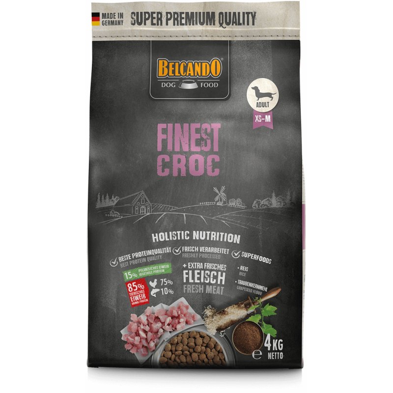 Belcando 558015 dogs dry food 4 kg Universal Duck, Liver