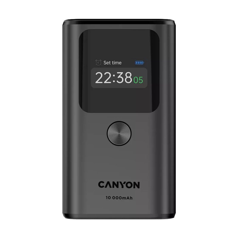 Canyon OnPower 130 Powerbank 10.000 mAh PD30W dark grey