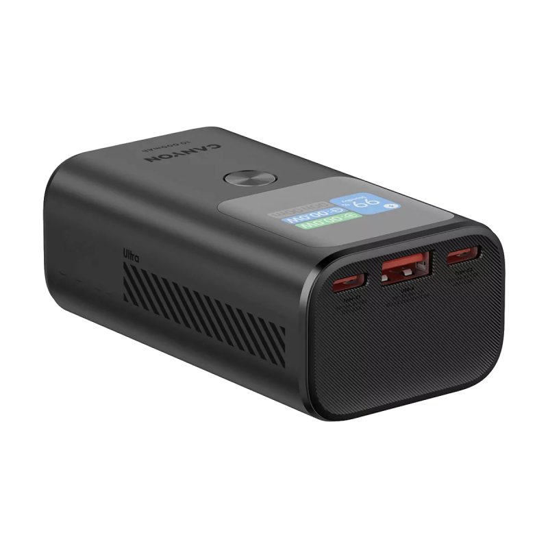 Canyon OnPower 130 Powerbank 10.000 mAh PD30W dark grey