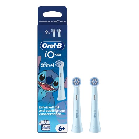 Oralb Io Kids Replacement Brush Heads Stitch 2pack