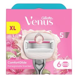 Gillette Venus Pro Comfortglide Tropical Razor System 6 Pack