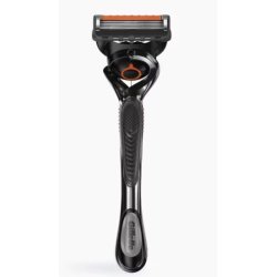 Gillette Fusion5 ProGlide ProGlide Flexball Rasoir droit Noir, Gris, Orange