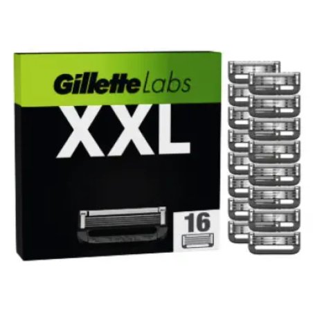Gillette Labs System Blades 16 Pack High Performance Shaving