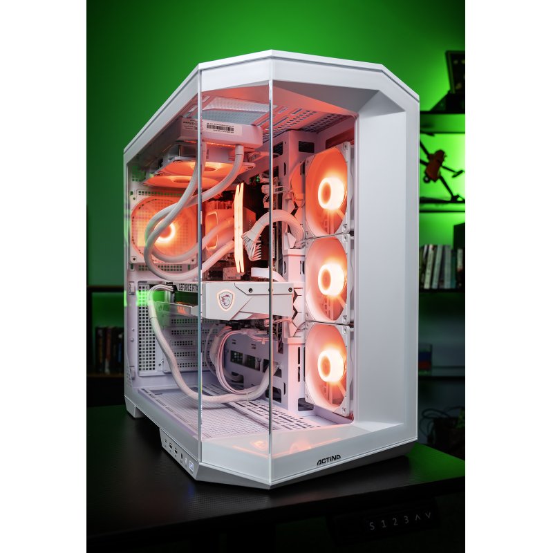 Actina 5901443437673 PC AMD Ryzen™ 7 7800X3D 32 Go DDR5-SDRAM 1 To SSD NVIDIA GeForce RTX 5070 Windows 11 Home Midi