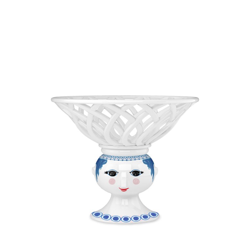 Bjørn Wiinblad - Dora Fruit Bowl - Blue - Ø25 cm