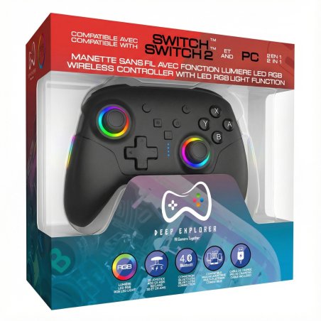 Deep Explorer – SW2 RGB WIRELESS PRO CONTROLLER
