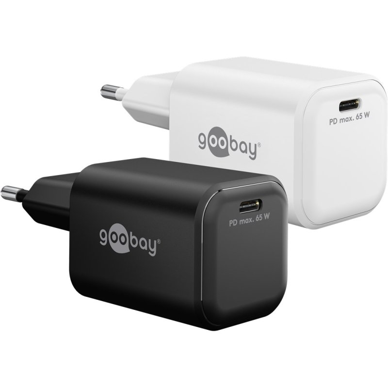 Goobay USB-C PD GaN Schnelladegerät Nano 65 W