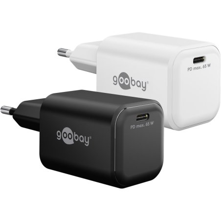 Goobay 79155 mobile device charger Universal Black AC Fast charging Indoor