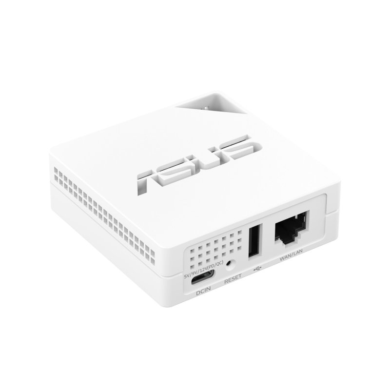 ASUS RT-AX50 Go wireless router Dual-band (2.4 GHz / 5 GHz) White