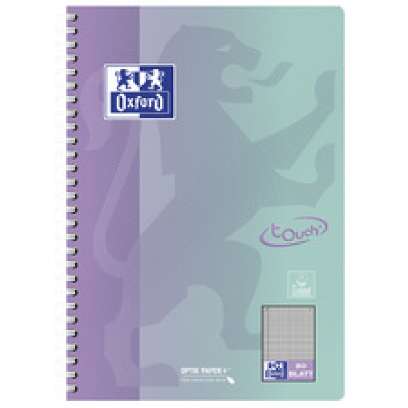 Oxford Collegeblock TOUCH, B5, punktkariert, Pastellverlauf