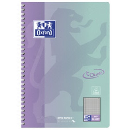 Oxford Collegeblock TOUCH, B5, punktkariert, Pastellverlauf