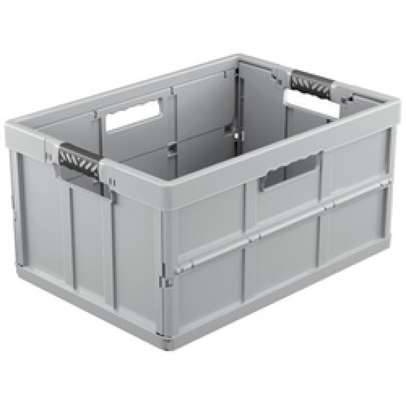 keeeper Profi-Klappbox "benno", 45 Liter, light silver