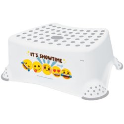keeeper kids Marchepied "tomek emoji showtime", blanc