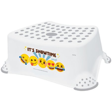 keeeper kids Marchepied "tomek emoji showtime", blanc