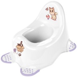 keeeper kids Pot pour bébé "adam cats", blanc