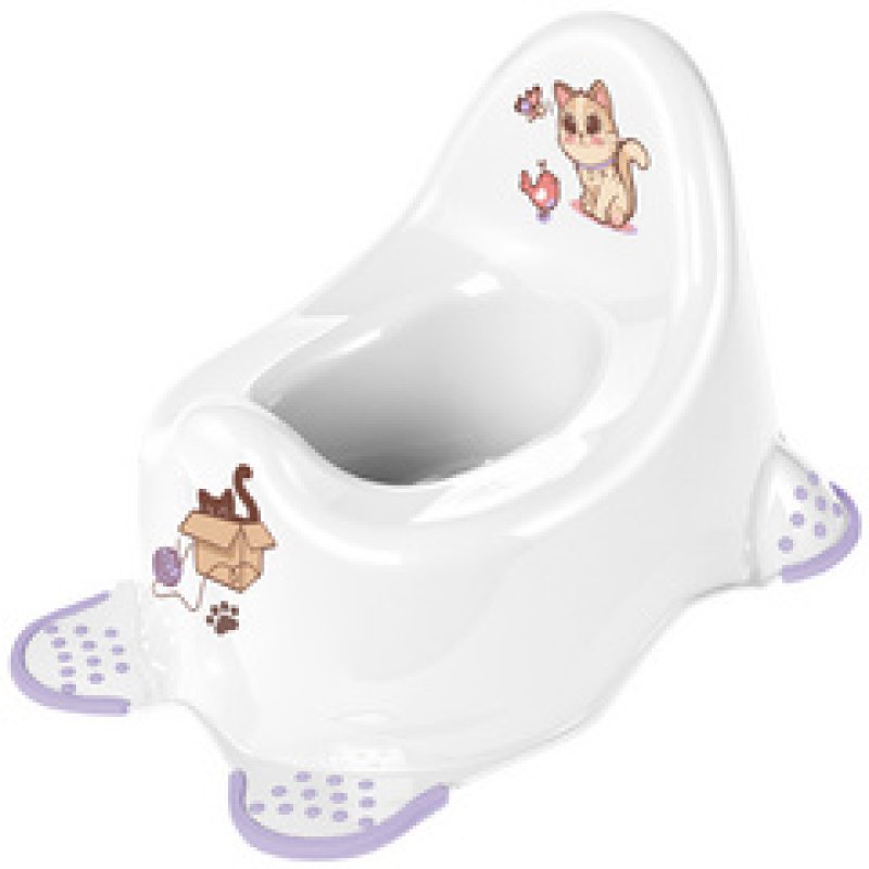 keeeper kids Pot pour bébé "adam cats", blanc