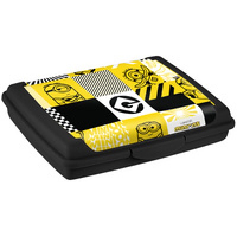 keeeper Boîte à goûter "carla mini minions mosaic", jaune