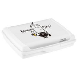 keeeper Boîte à goûter "carla mini minions banana", blanc