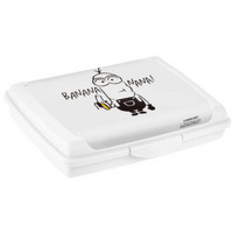 keeeper Boîte à goûter "carla mini minions banana", blanc