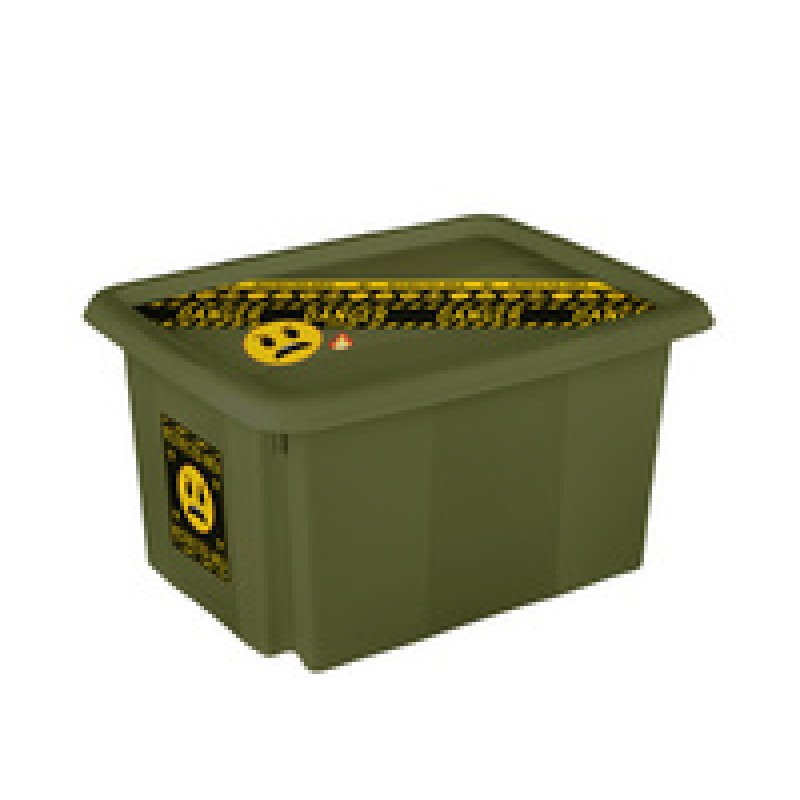 keeeper Boîte de rangement "karolina emoji hearts", 15 L