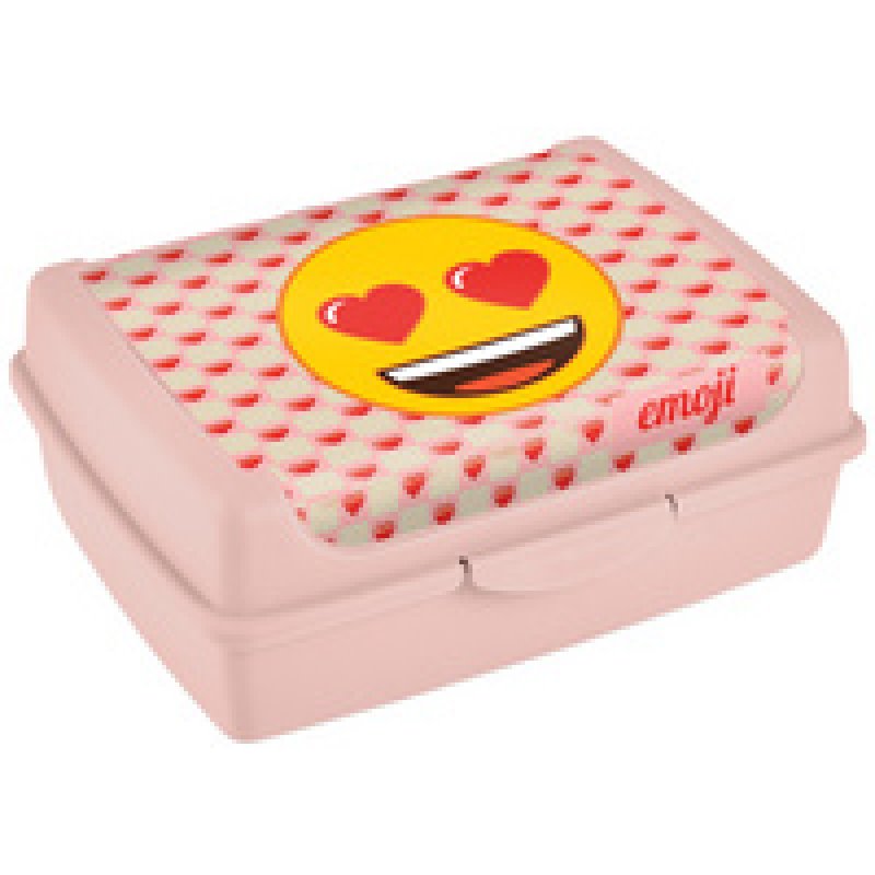 keeeper Boîte à goûter "carla midi emoji danger", olive