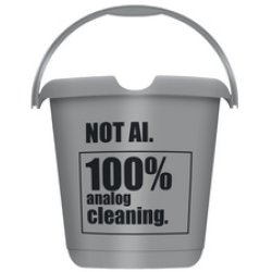 keeeper Seau à motif "ilvie not AI", rond, 10 litres