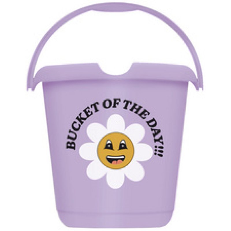 keeeper Seau à motif "ilvie happy flower", rond, 10 litres