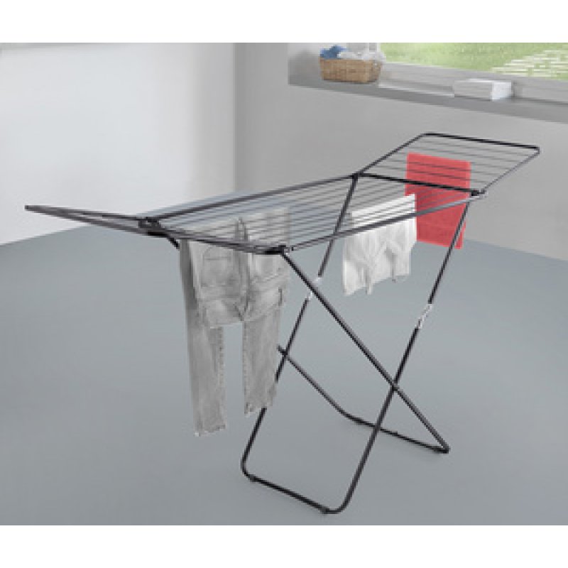 metaltex Séchoir à linge Vulcano, noir