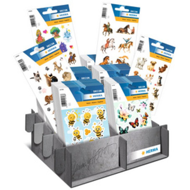 HERMA Sticker DECOR Neuheiten 2026, Theken-Display