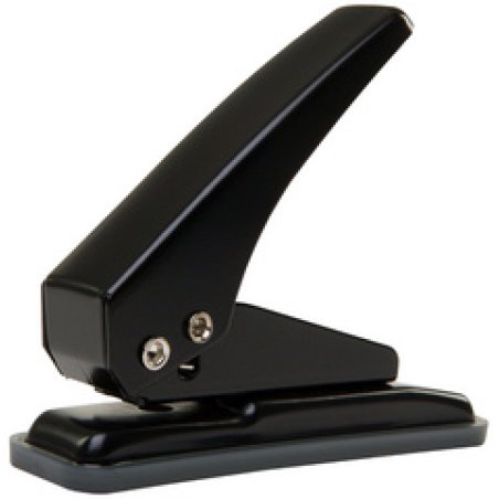 pavo Perforateur 1 trou, capacité: 20 feuilles, noir