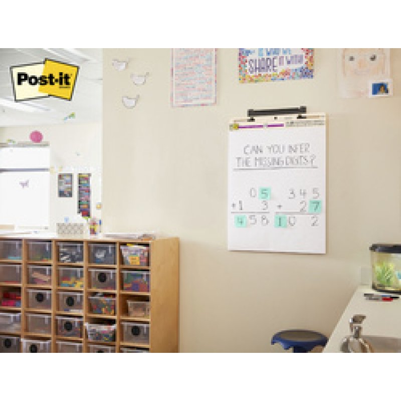 Post-it Bloc super sticky Meeting Chart avec support